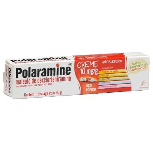 POLARAMINE 10mg creme derm bg 30g