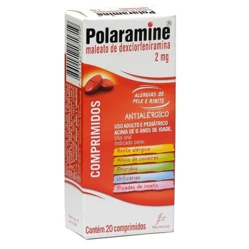 POLARAMINE 2MG 20´S