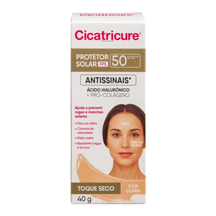 PROT SOL CICATRICURE FPS 50 ANTISSINAIS