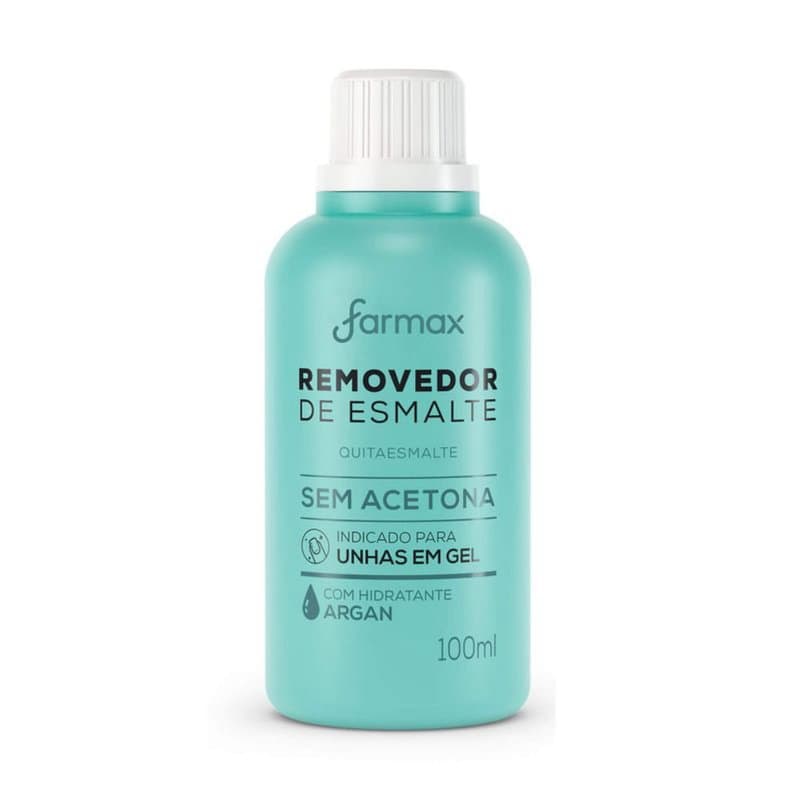 REMOVEDOR FARMAX SEM ACETONA 100ML