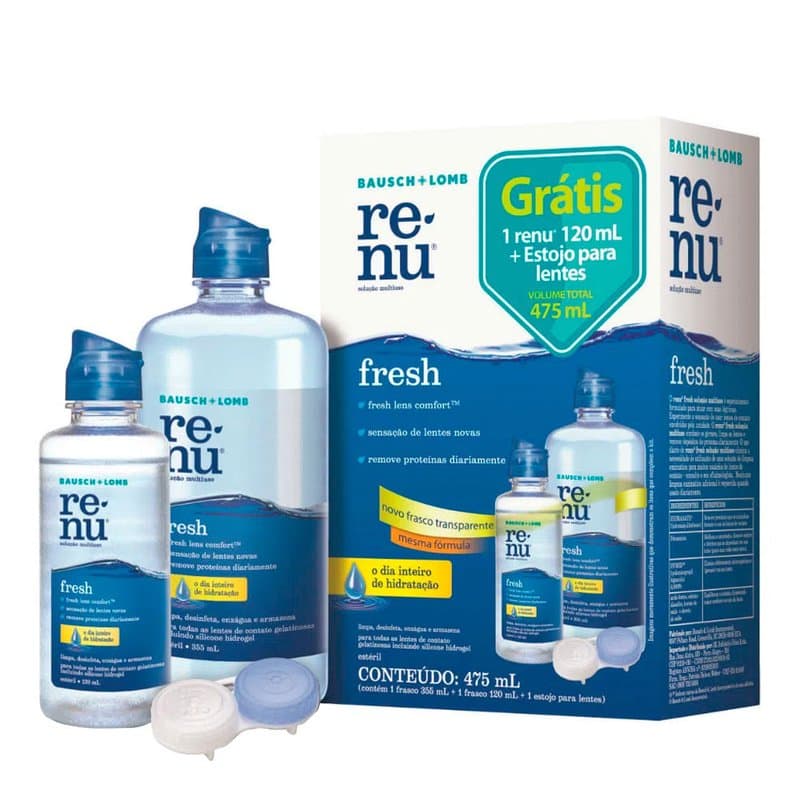 RENU PLUS KIT 355+120ML+EST DE LENTES