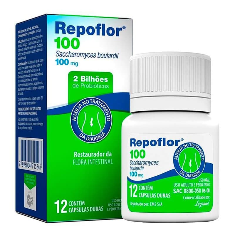 REPOFLOR 100MG 12´S