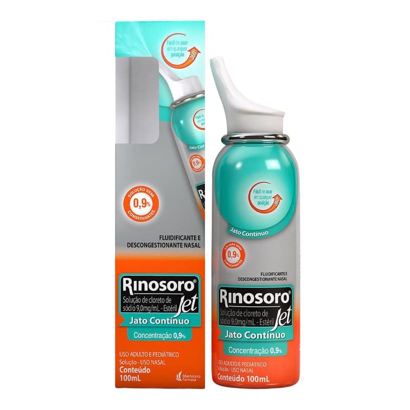 RINOSORO JET 0,9% spray nasal fr 100ml