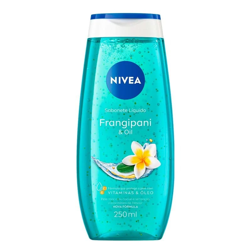 SAB NIVEA LIQ FRANGIPANI 250ML