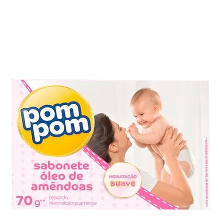 SAB POM POM 80G OLEO AMENDOAS