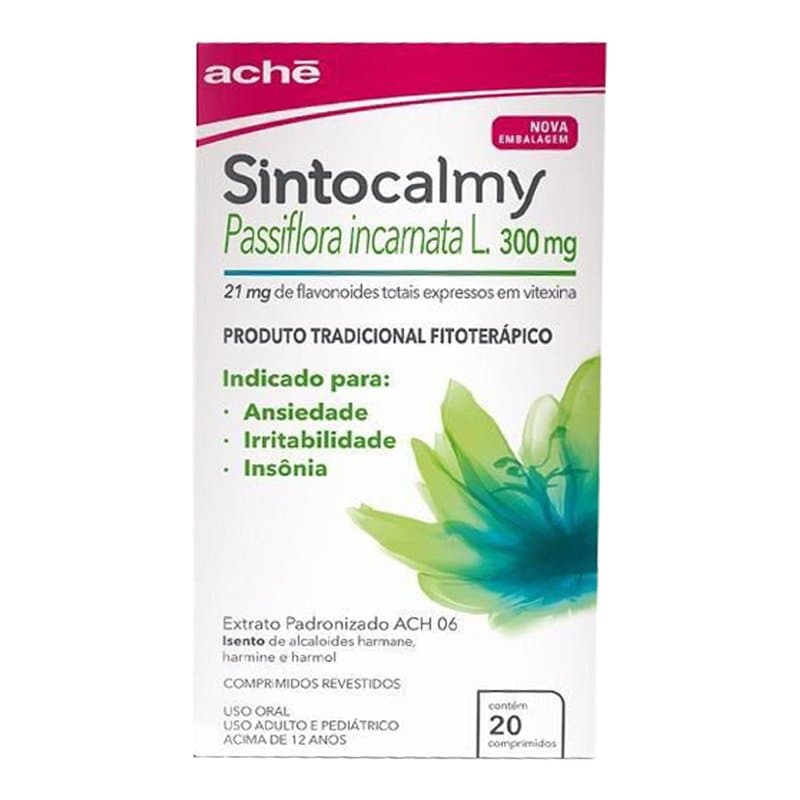 SINTOCALMY 300MG 20´S COMP REV