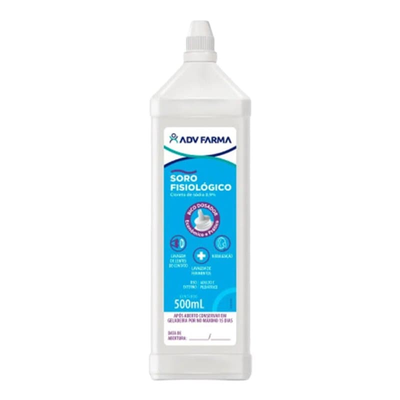 SORO FISIOLOGICO 500ML POLYFARMA