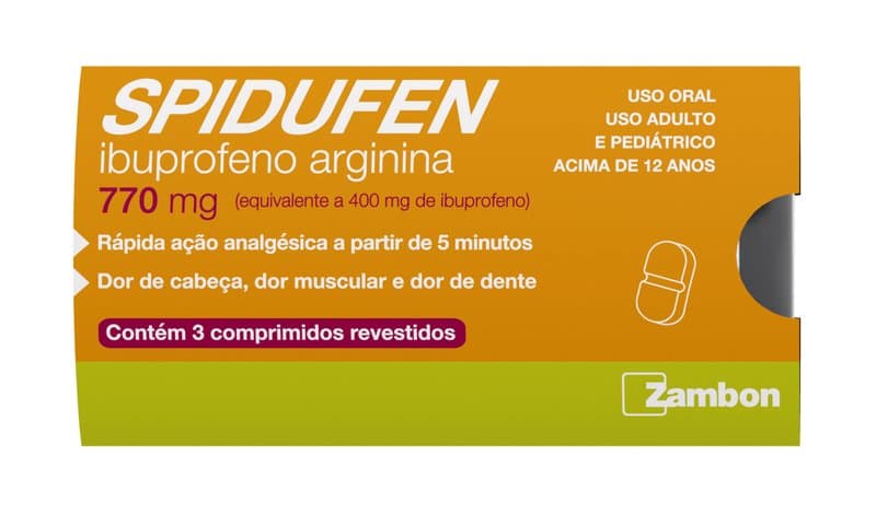 SPIDUFEN 770MG 6´S CP REV