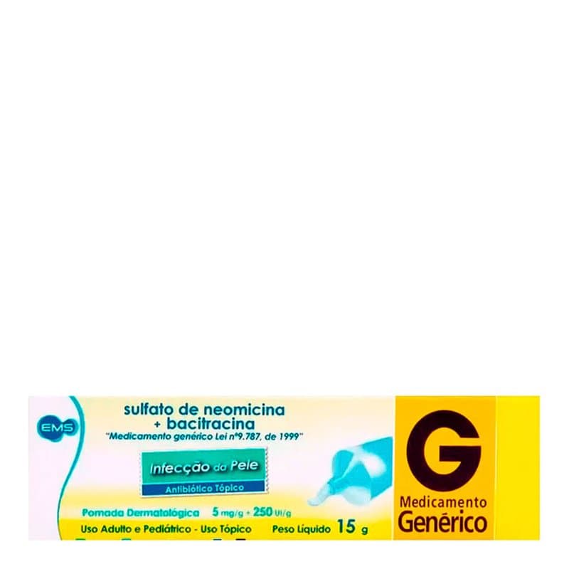 SULFATO DE NEOMICINA+BACITRACINA ZINCICA 5mg+250ui