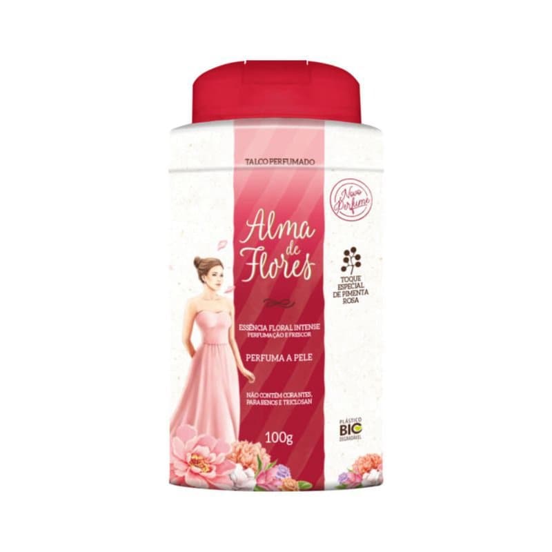 TALCO ALMA FLORES 100G FLORAL INTENSE