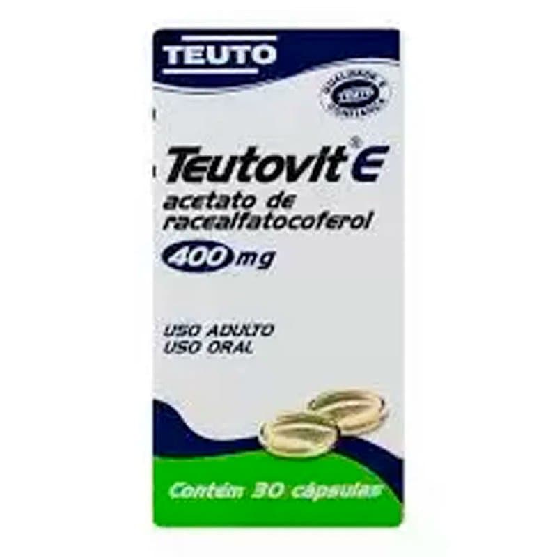 TEUTOVIT-E 400MG 30´S GEL