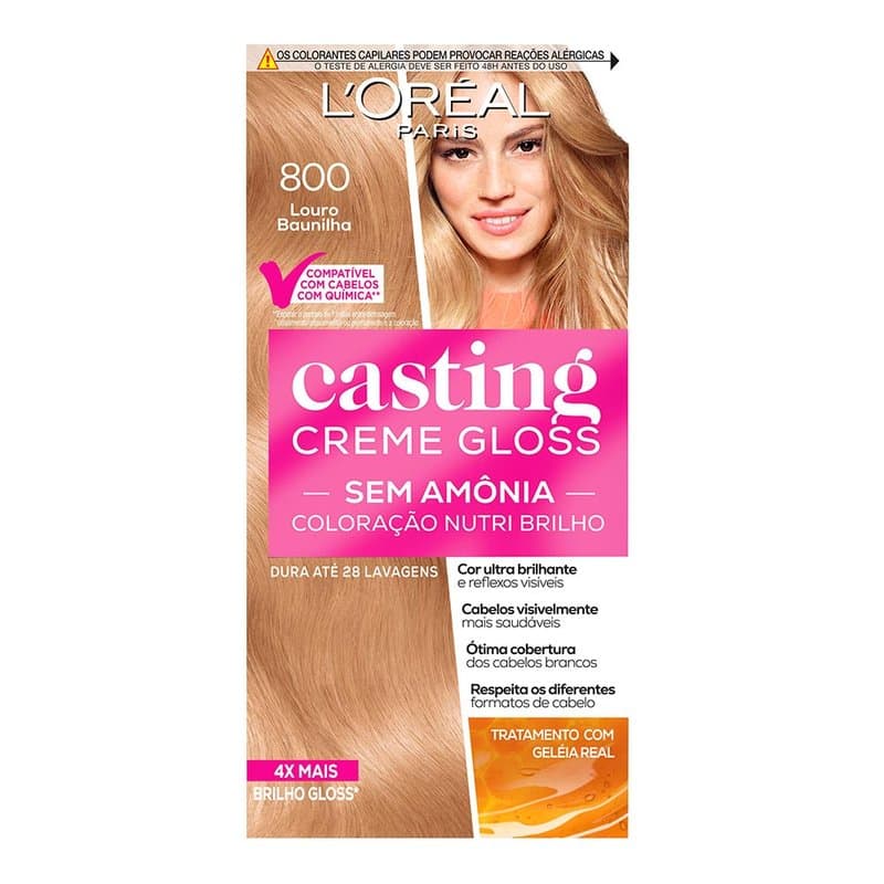 TINTA CASTING 800 LOURO BAUNILHA