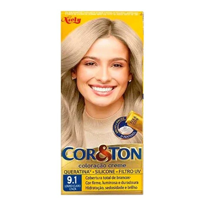 TINTA CORETON 9.1 LOURO CLARO CINZA