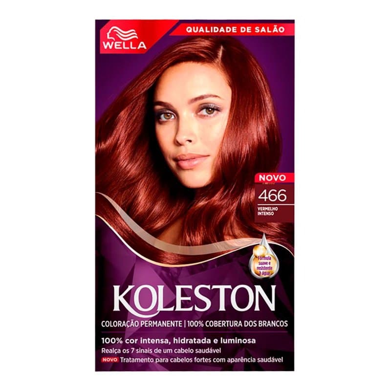 TINTA KOLESTON 466 VERMELHO INTENSO