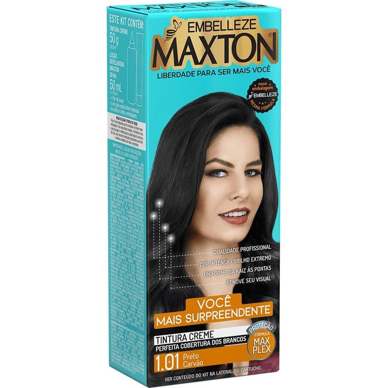 TINTA MAXTON 2.8 PRETO TABACO