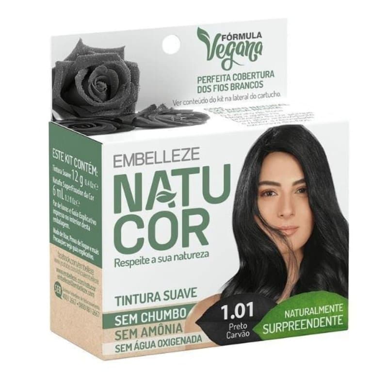 TINTA NATUCOR 01.00 PRETO IN