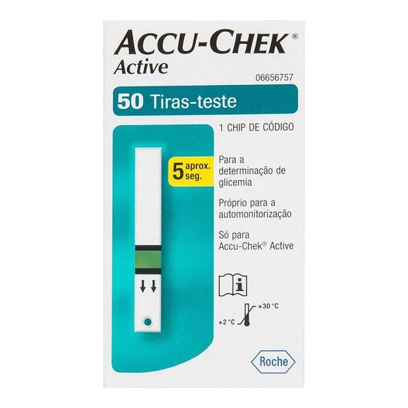 TIRA ACCU-CHECK ACTIVE 50 UNIDADES