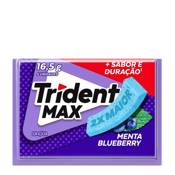 TRIDENT MAX MENTA BLUEBERRY