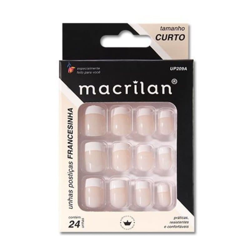 UNHA POSTIÇA MACRILAN 309A FRANCESINHA 24UN