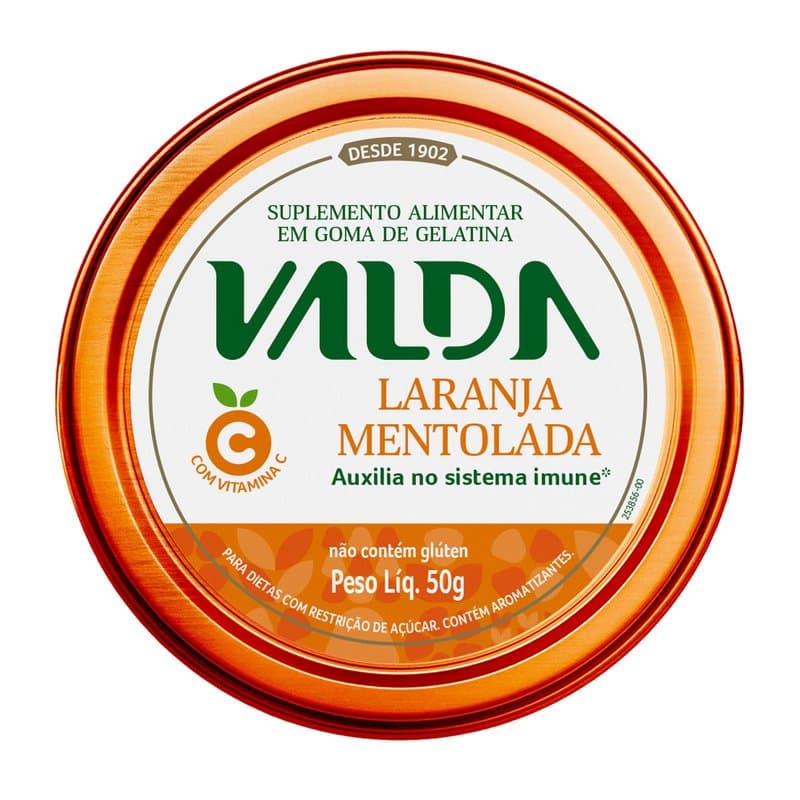 VALDA VIT C 50G LATA