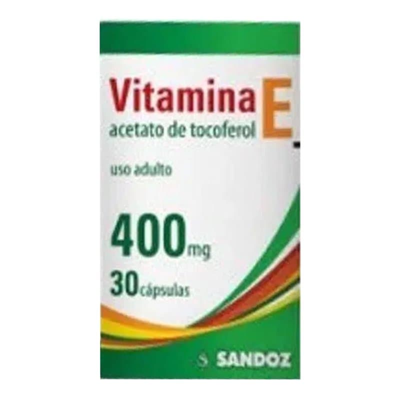VITAMINA E 400MG 30´S