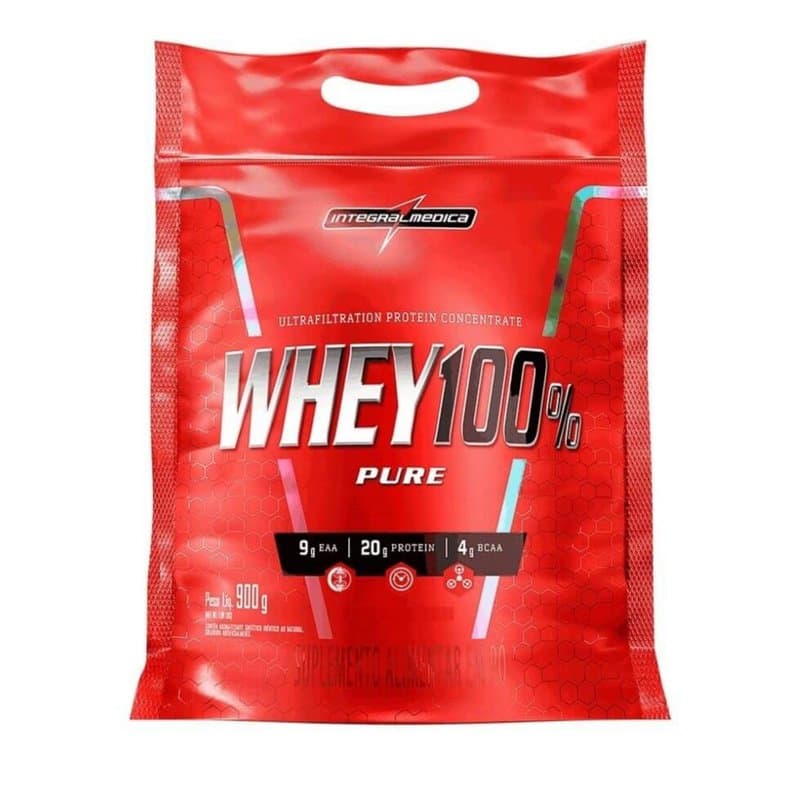 WHEY 100 % PURE REFIL CHOCOLATE 907GR INTEGRAL